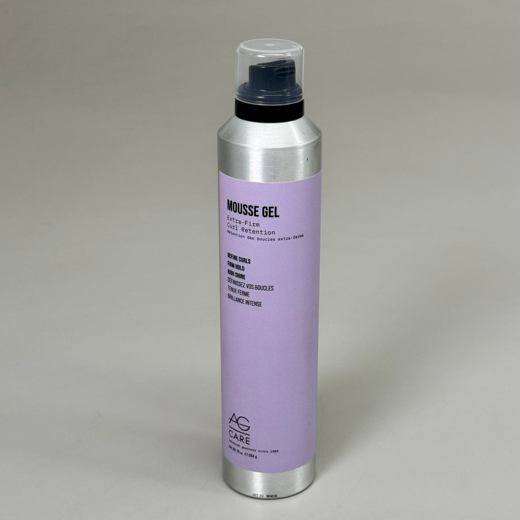 AG CARE Mousse Gel Extra-Firm Curl Retention 10 oz