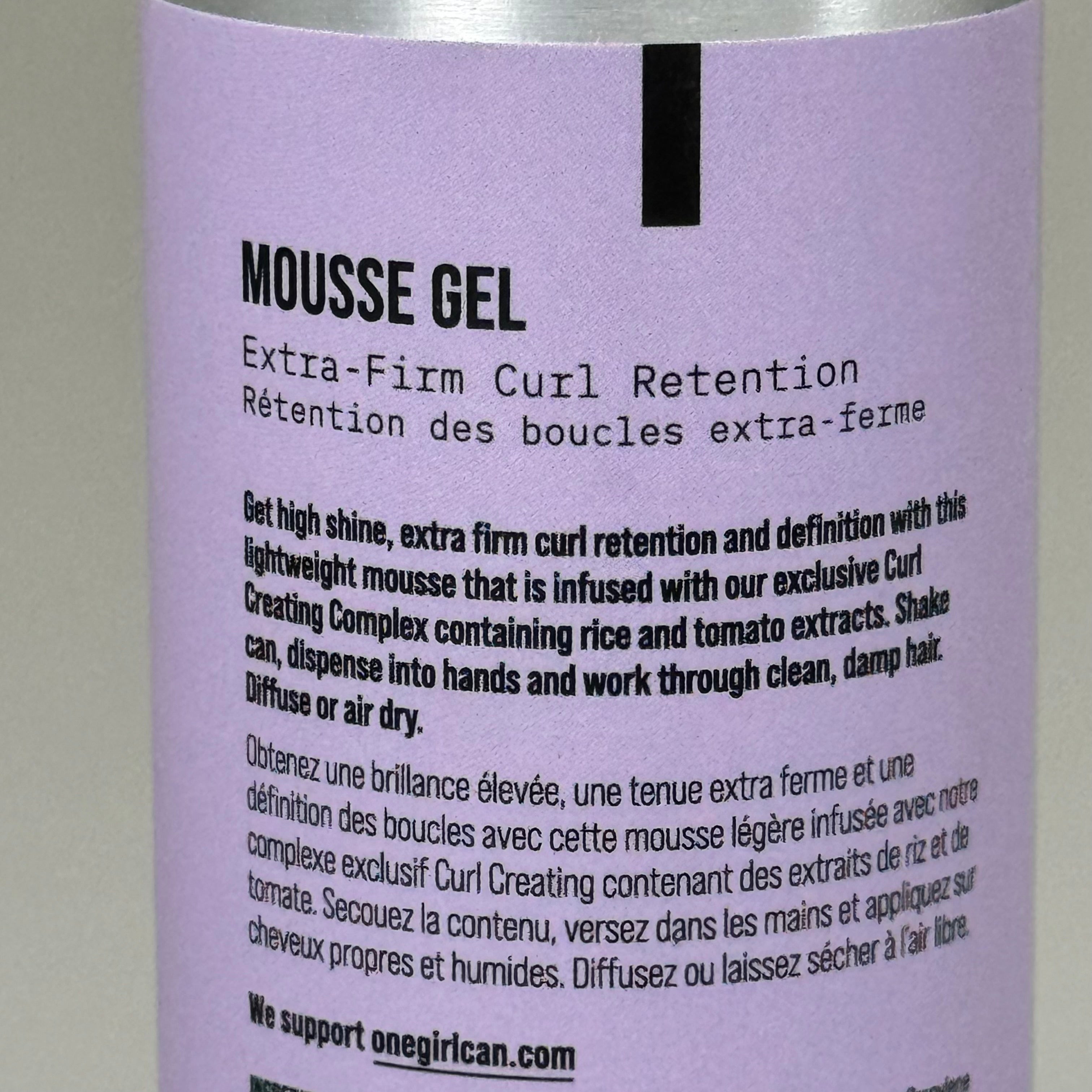 AG CARE Mousse Gel Extra-Firm Curl Retention 10 oz